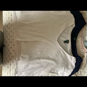 Three cropped v neck shirts TOGETHER